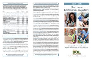 2018-2020 Short-term employment projections