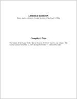 Journal of the Senate of the State of Georgia special session 2018, first special session of the 154th General Assembly, commenced at Atlanta, Georgia, Tuesday, November 13, 2018 and adjourned Saturday November 17, 2018