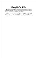 Journal of the House of Representatives of the State of Georgia at the regular session commenced at Atlanta, Monday, January 8, 1979 and adjourned Tuesday, March 27, 1979, volume I