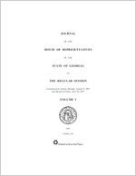Journal of the House of Representatives of the State of Georgia at the regular session commenced at Atlanta Monday, January 8, 2007 and adjourned Friday Apr. 16, 2007