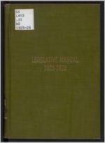 Manual of the General Assembly of the state of Georgia, 1925-1926