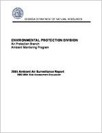 2005 ambient air surveillance report [Nov. 1, 2006]