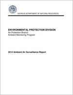 2012 ambient air surveillance report [Nov. 1, 2013]