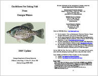 Guidelines for eating fish from Georgia waters, 2005 update