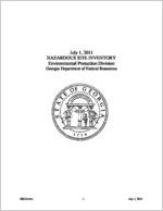 Hazardous site inventory, 2011