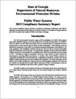 Public water system 2015 compliance summary report [2015]