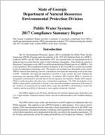 Public water systems 2017 compliance summary report