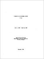 Fisheries Section annual report, fiscal year 1983
