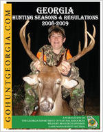 Georgia 2008-2009 hunting seasons & regulations