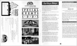 Georgia state parks and historic sites: special events 1995 [1995]