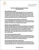 FAQs on avian influenza and "bird flu" for Georgia duck hunters [Feb. 2012]