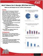Adult tobacco use in Georgia: 2016 data summary