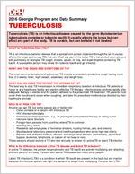 2016 Georgia program and data summary. Tuberculosis