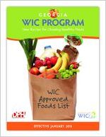 WIC approved foods list, 2015 January