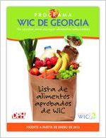 Programa WIC de Georgia, su receta para escoger alimentos saludables: lista de alimentos aprobados de WIC, 2015 January  [2015]