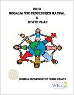 2013 Georgia WIC procedures manual & state plan