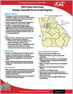 2014 data summary: Georgia Coverdell Acute Stroke Registry [Feb. 2014]