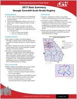 2017 data summary: Georgia Coverdell Acute Stroke Registry
