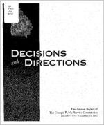 Annual report of the Georgia Public Service Commission, January 1, 1995 - December 31, 1995