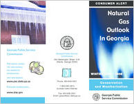 Natural gas outlook in Georgia, Winter 2005-2006, conservation and weatherization [2005]