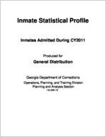 Inmate statistical profile. Inmates admitted during CY 2011