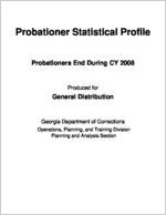 Probationer statistical profile, probationers end during CY 2008 [Jan. 2009]