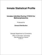 Inmate statistical profile: inmates admitted during CY 2018 for methamphetamine