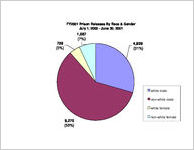 Inmate statistical profile, inmates released during FY 2001