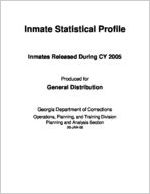 Inmate statistical profile. Inmates released during CY 2005