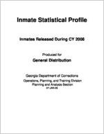 Inmate statistical profile. Inmates released during CY 2008