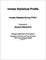 Inmate statistical profile. Inmates released during CY 2011
