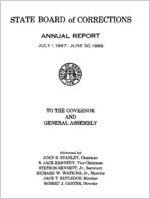 Annual report to the Governor and the General Assembly from July 1, 1967 - June 30, 1968 [June 30, 1968]