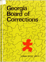 Georgia Board of Corrections annual report 1970-71 [1971]