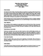 Flint River Soil and Water Conservation District annual plan of work, FY 2014 7/1/13-6/30/14