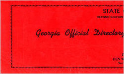 Georgia official directory of state and county officers [Sept. 1, 1949]