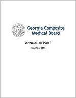 Georgia Composite Medical Board annual report fiscal year 2015 [2015]