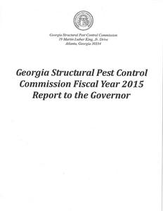 Fiscal year 2015 report to the governor