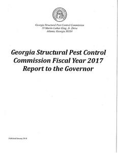 Fiscal year 2017 report to the governor