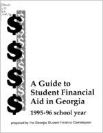 A guide to student financial aid in Georgia 1995-96 school year [1995]