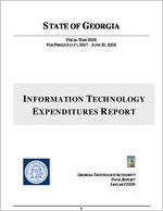 Information technology expenditures report FY 2008 [Jan. 2009]