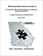 STIP annual public involvement report: Georgia State Transportation improvement program [Oct. 2011]