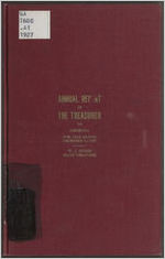 Annual report of the treasurer of the state of Georgia for the year ending December 31, 1927