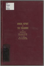 Annual report of the treasurer of the state of Georgia for the year ending December 31, 1930