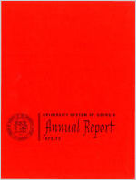 University System of Georgia annual report for fiscal year July 1, 1972 - June 30, 1973 [June 30, 1973]