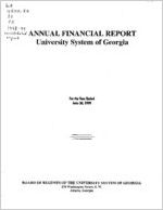 Annual financial report, University System of Georgia, for the year ended June 30, 1999, consolidated report