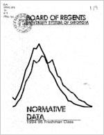 Normative data: 1994-95 freshman class
