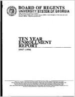 Ten-year enrollment report [1997]