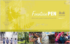 Fountain pen: official visitor's guide to Centennial Olympic Park , 2011