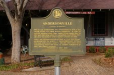 Andersonville (Side 1) historical marker