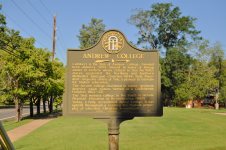Andrew College historical marker